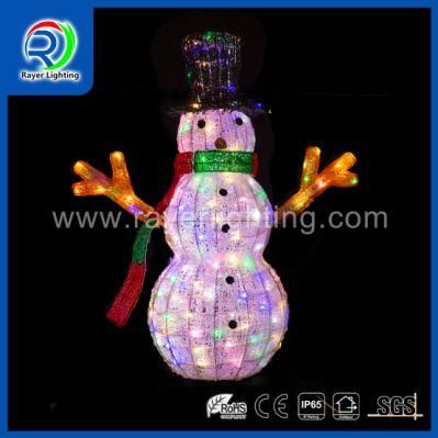 Christmas Light Festival Decoration LED Snowman LED Motif Light