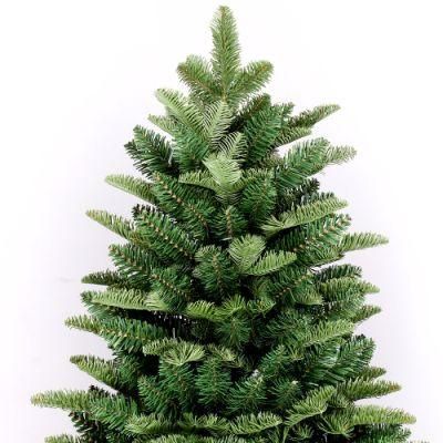 Yh1905 Good Quality 10FT Wrapped Plain Artificial PVC PE Christmas Tree with Metal Stand Decoration Tree