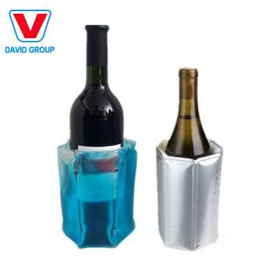 Champagne Bottle Gel Frozen Reusable Custom Beer Waterproof Insulated Cooler Bag Wine Chiller Sleeves