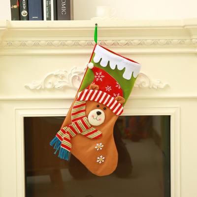 Cheap Vintage Christmas Ornament Socks Christmas Gift Christmas Decoration Christmas Socks