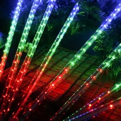 LED Meteor Shower Outdoor Waterproof Christmas Tree Holiday Hanging Lights