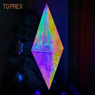 Toprex New Arrival 3D Fairy Dreamly Flashing Rhombus LED Light