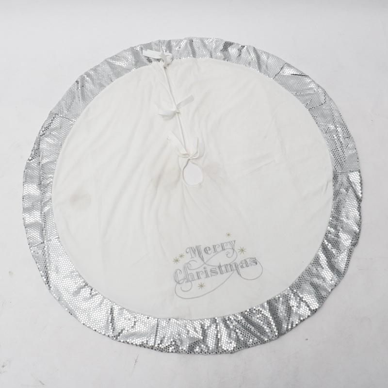 Wholesale Artificial Christmas Tree Best Partner 120cm Big Size Christmas Embroider Skirt