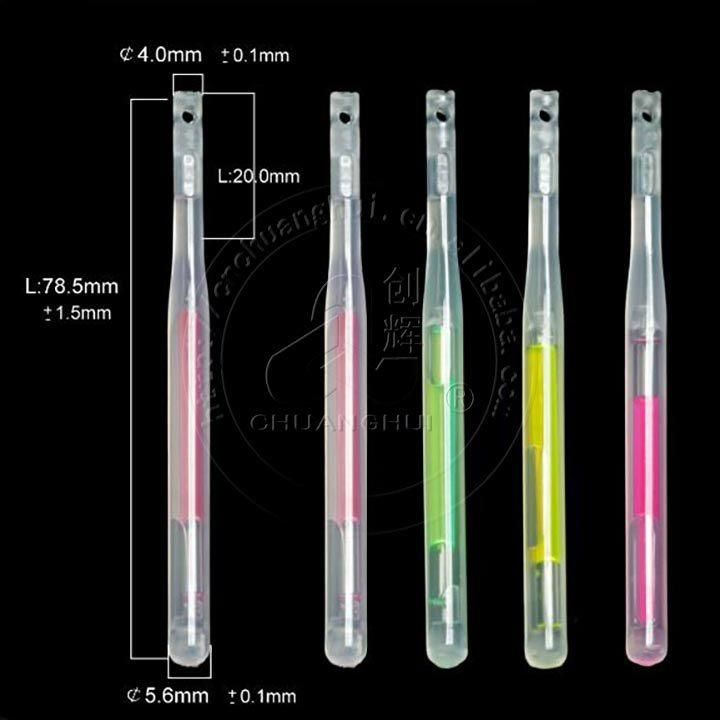 Neon Fluorescence Lollipop Intubation Glow Light Stick/Lollipop Dedicated Fluorescence Stick