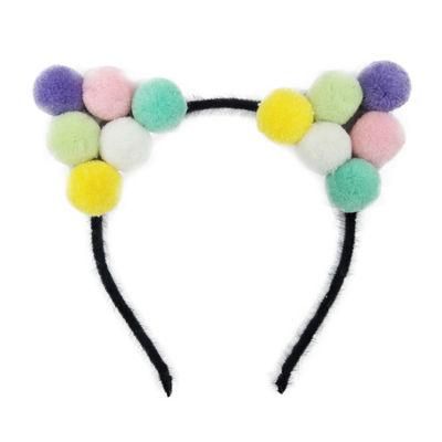 Wholesale Girl Baby Bunny Headband Custom Plush Cat Ears Hairband Christmas Party Decoration Party Supplies
