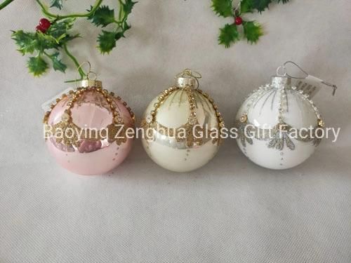 2021 Hot Sales Christmas Tree Ornament Glass Ball