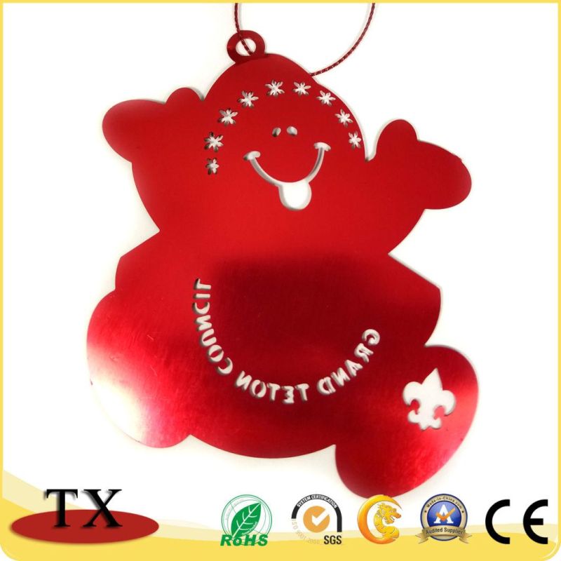 Christmas Craft Gift Aluminum Piece Decoration Cartoon Promotion Gift