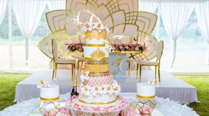 Popular Modern Decoration Wedding Stage Photography Background Stand