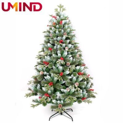 Yh2011 Pre-Lit Christmas Tree for Home 210cm Decoration Indoor and Outdoor High Quality