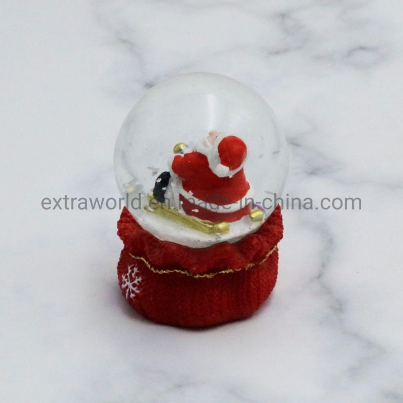 Custom Personalized Indoor Christmas Gifts Glass Snowball