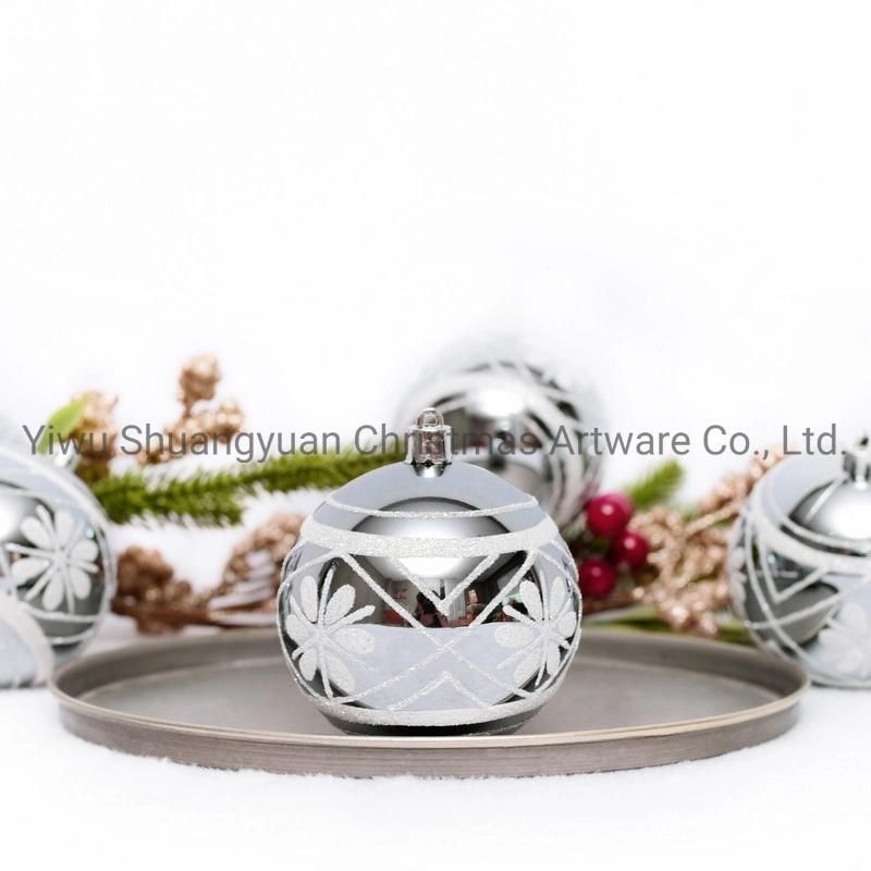 New Design Christmas Ball for Holiday Wedding Party Decoration Supplies Hook Ornament Craft Gifts