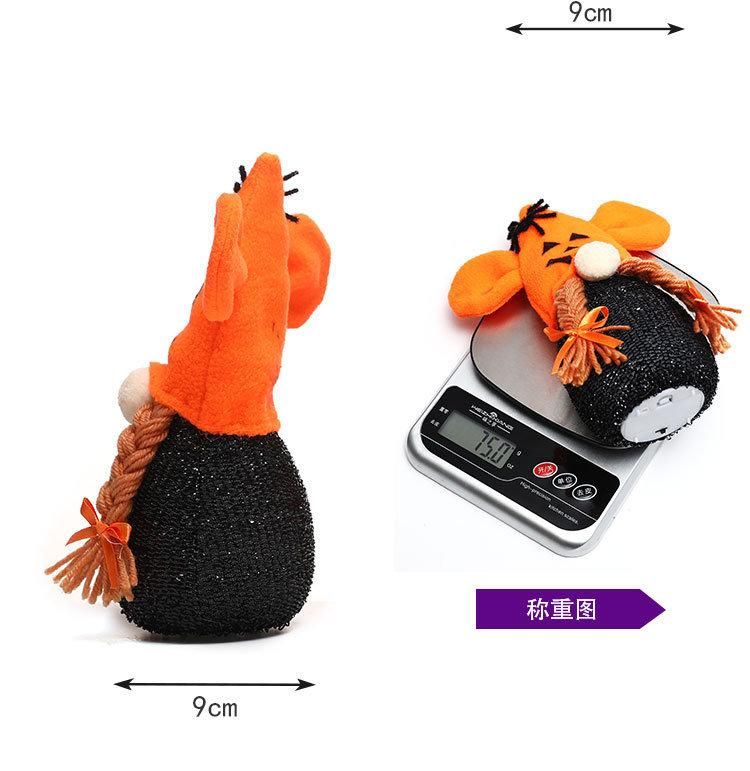 Amazon′ S New Cross Border Halloween Ear Spider Doll Ornaments Without a Face Light Ball Ornaments