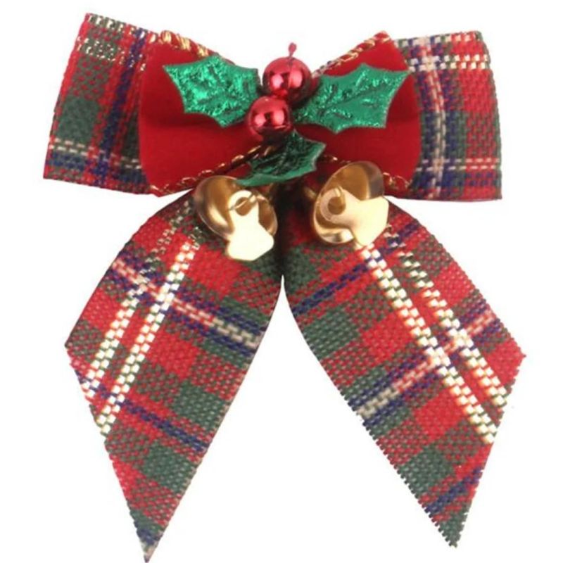 Beautiful Artificial Christmas Decoration Bow Knot