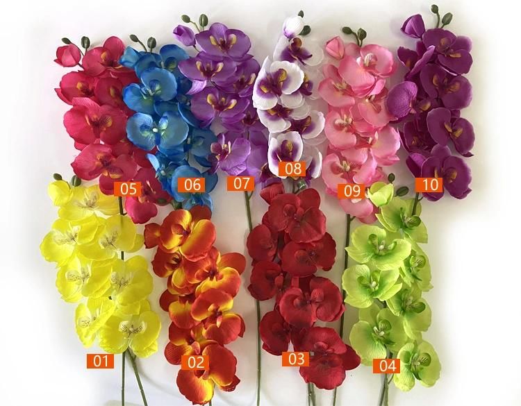 Artificial Flower Wholesale Arificila Phalaenopsis Flower