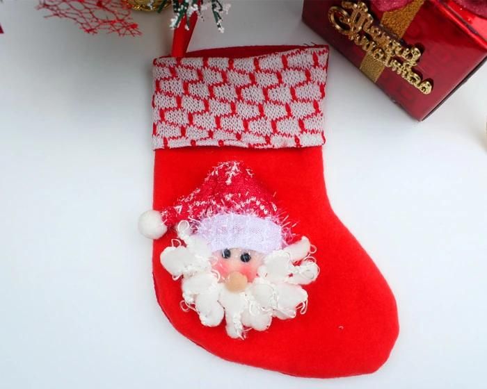 Custom Wholesale Christmas Decoration Gift Socks Stocking