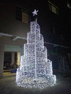 Big Size Christmas Festival Decorating LED Tree with New Design Shape