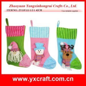 Christmas Decoration (ZY13F111-1-2-3) Christmas Tree Stocking Decoration