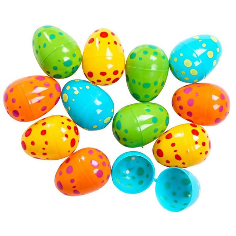 Hot Sale Plastic Printed Colorful Easter Festival Egg