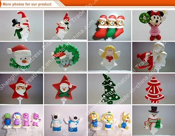 Pretty Polyer Clay Christmas Decorative Toys