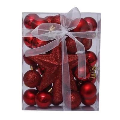 Plastic Balls Sets Tree Hanging Ornaments Home Decoration