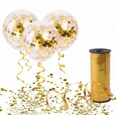 New Arrival Good Quality Gold Confetti Balloons