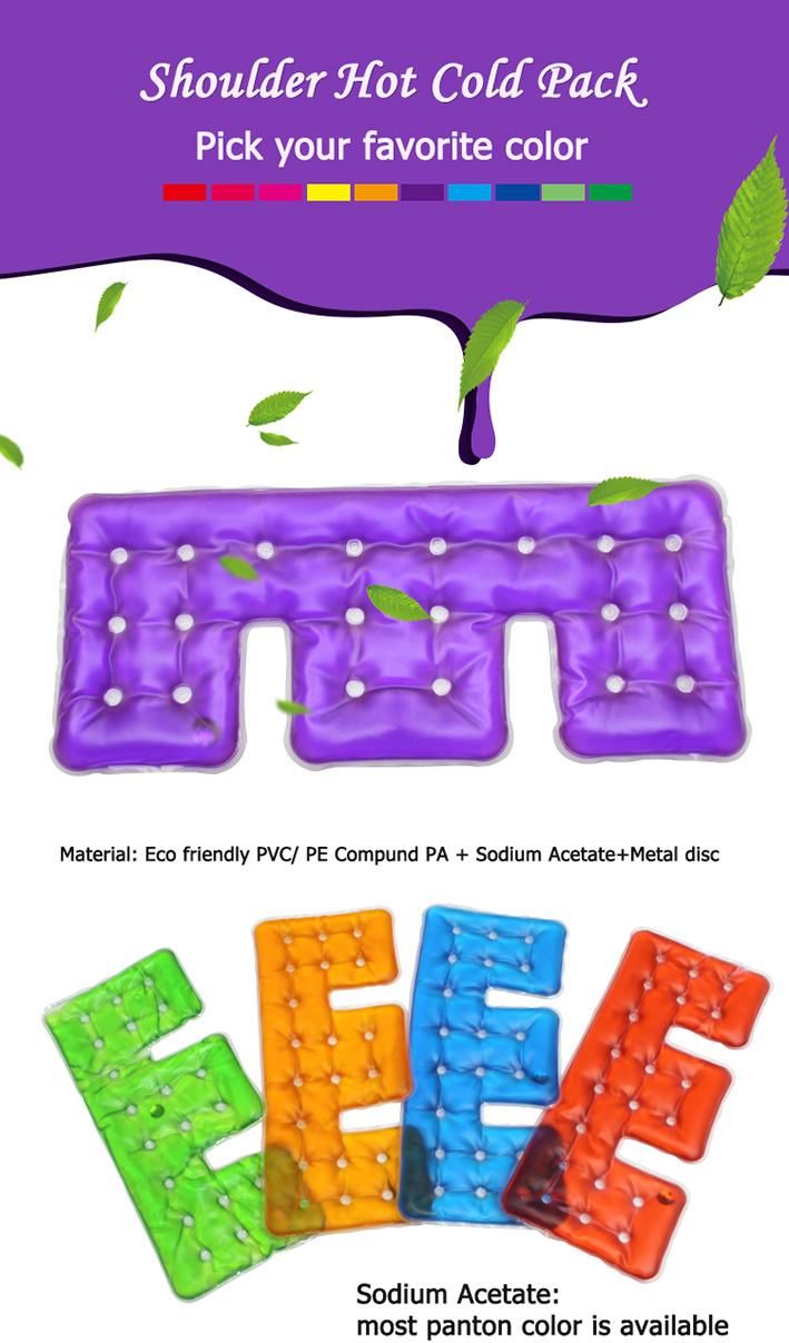 PVC Hot Pack Shoulder Neck Heat Hot Gel Pack