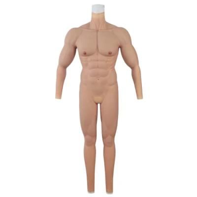 Boyi Silicone Macho Abdominal Muscles Full Body Suit Costume for Cosplay Anime Masquerade