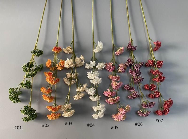 2022 Hot Sale High Quality Artificial Flowers Real Touch Meat Artificial Flower Vases Flowers Home Decor