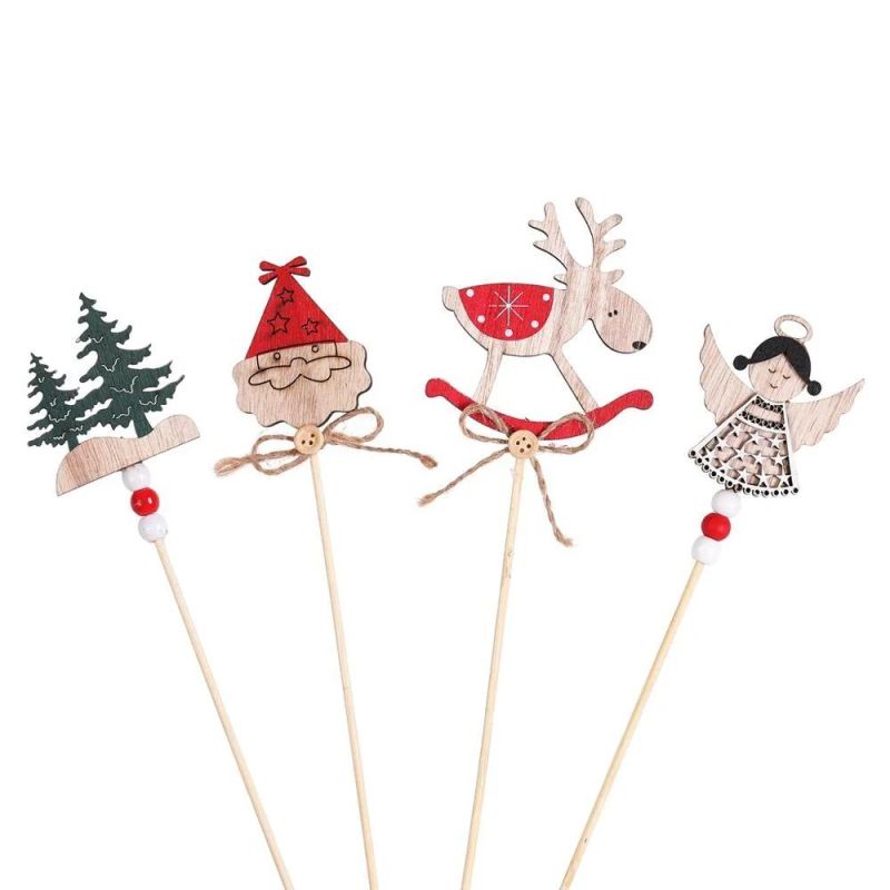 Picks Food Christmas Cake Cupcake Decoration