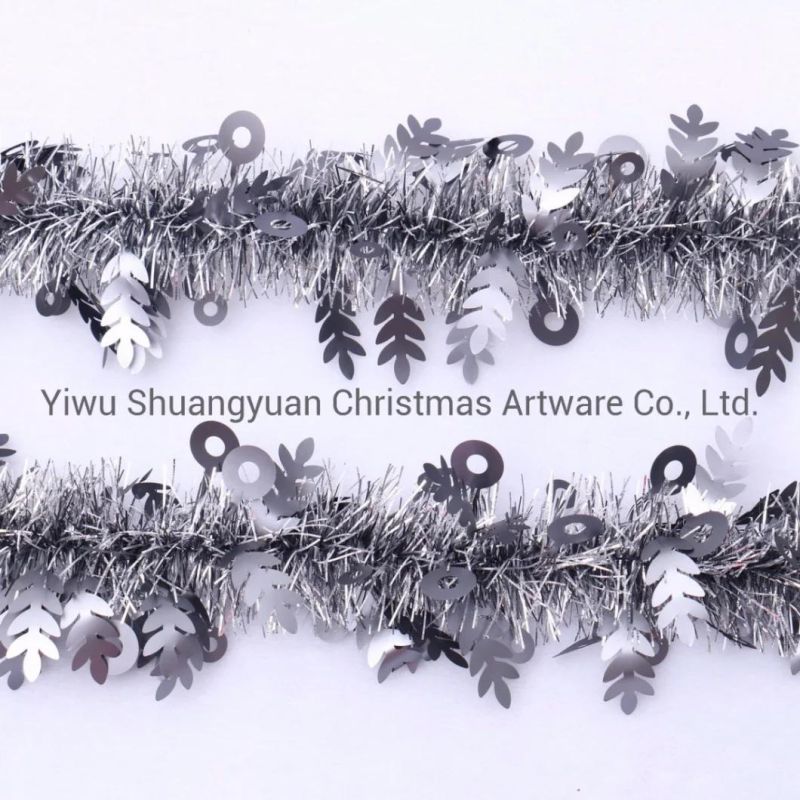 Tree Garland Xmas Tinsel Colourful Hanging Christmas Tree Decoration