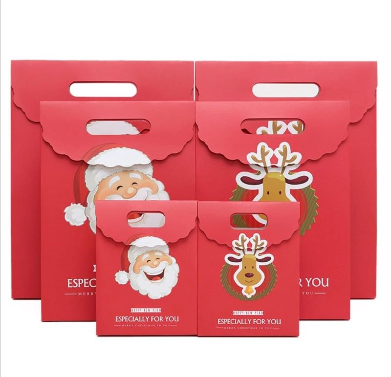 Gift Wrapping Bags Great Holiday Special Design Reusable Paper Christmas Presents Boxes