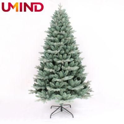 Yh2121 PE&PVC Wholesale Artificial Metal Stand Christmas Tree 210cm Large Christmas Tree for Decoration