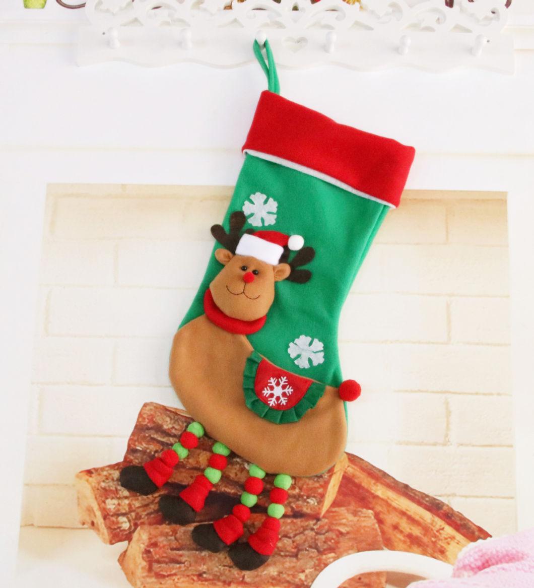 Wholesale Christmas Decoration Stockings Socks Christmas Ornaments
