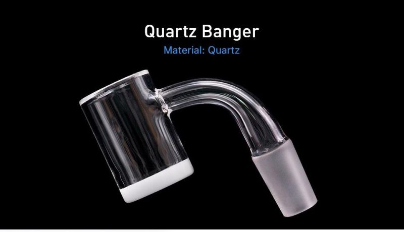 Volcanee High Quality Opaque Bottom Gavel Quartz Banger