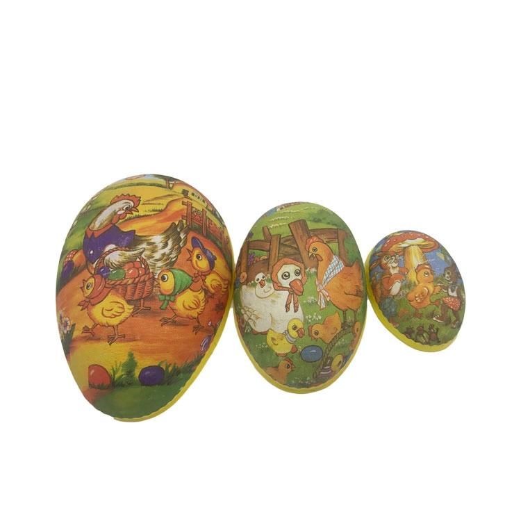 Easter Open Paper Egg/Environmental Protection Pulp Paper Egg/Easter Paper Egg