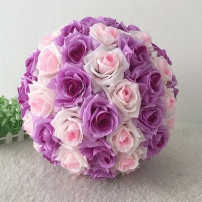 Round Artificial Artificial Flower Ball for Wedding Decoration