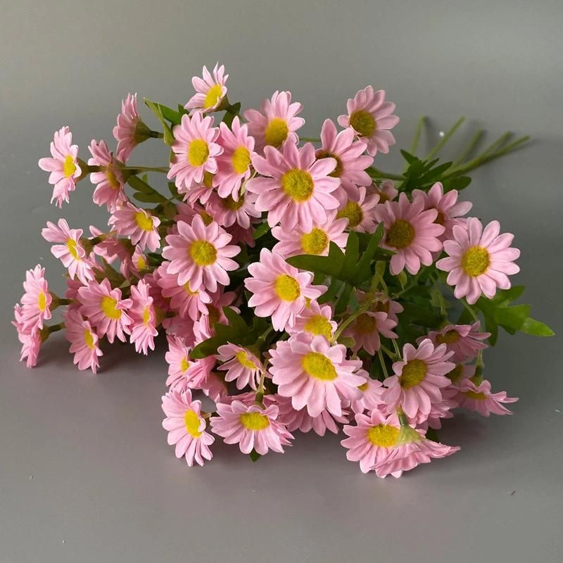 Factory Direct Supply Home Party Decor Flower Artificial Chrysanthemum Daisy Flower