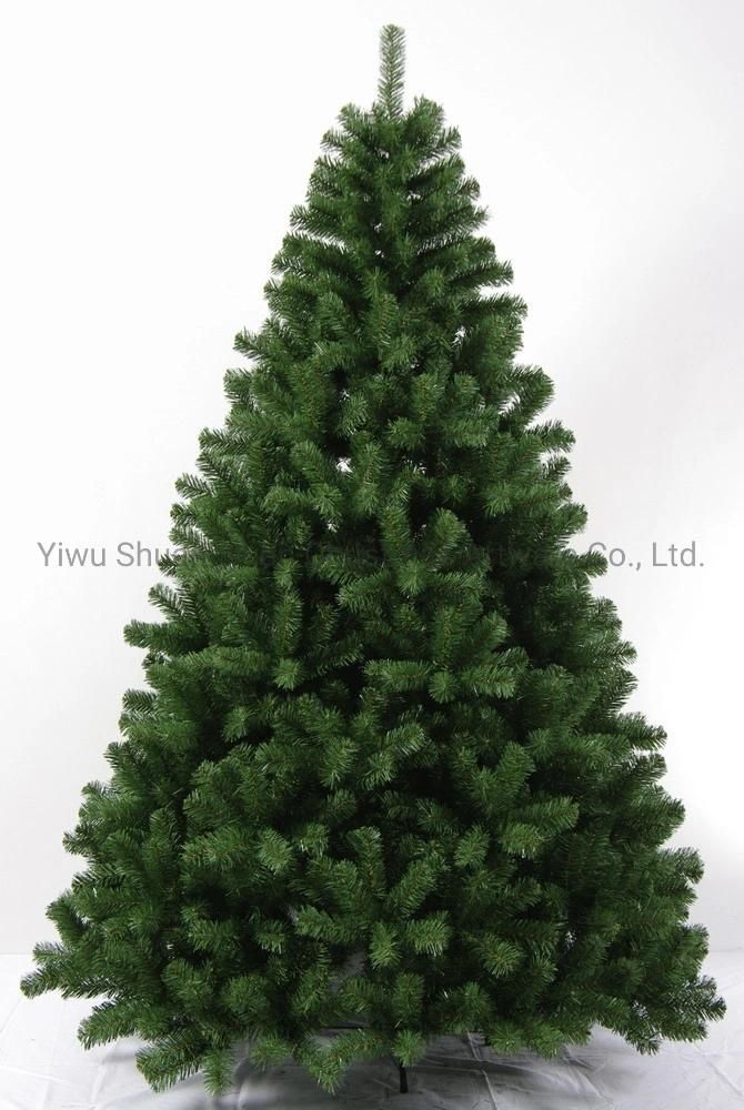 120cm Green PE PVC Artificial Christmas Tree with Leaf Pinecone Snow Red Berry