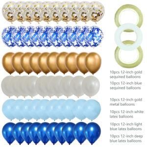 60PCS Multi Confetti Latex Balloons Kids Adult Birthday Party Decorations