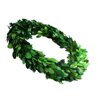 Decorative Artificial Eucalyptus Wreath 18inch Faux Green Leaves Garland Eucalyptus Wreath