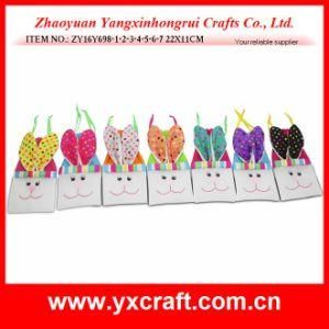 Easter Decoration (ZY16Y698-1-2-3-4-5-6-7) Hot Selling Rabbit Bag Easter Bag