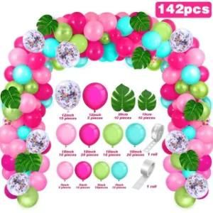 142PCS Weding Baby Shower Balloons Birthday Party Decor Kids Adults