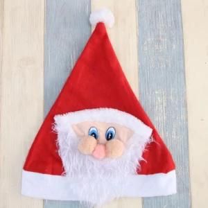 2020 Hot Fashionable Christmas Cartoon Nonwoven Fabric Christmas Hat