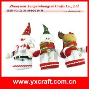 Christmas Decoration (ZY14Y238-1-2-3) Christmas Decorated Bottle Candy Bottle