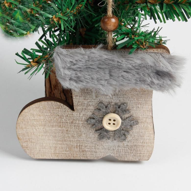 Hot Selling Christmas Wooden Hanging for Home Decoration