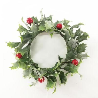 Christmas Wreath Light String Front Door Hanging Garland Holiday Home Decorations