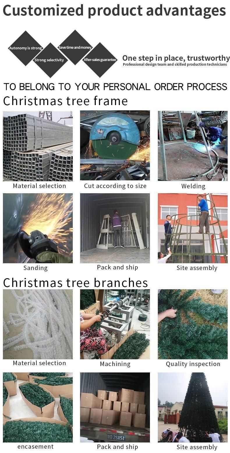 7m Giant Christmas Tree Frame Branches Without Decoration