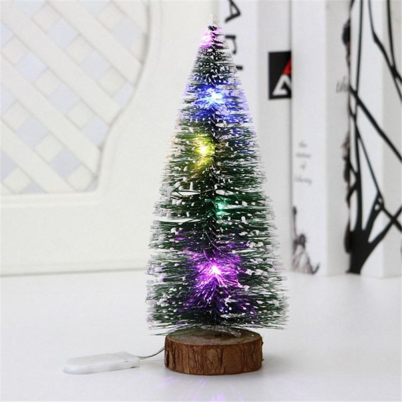 O-051q43hmini Lovely Purple Christmas Tree Light