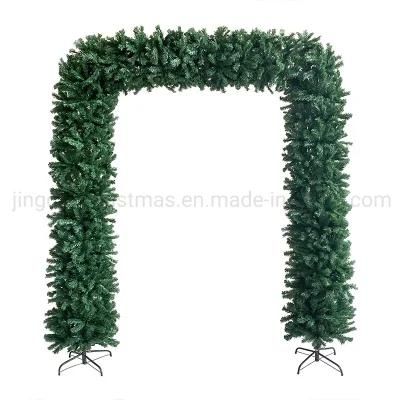 Customized Dense PVC Door Christmas Tree