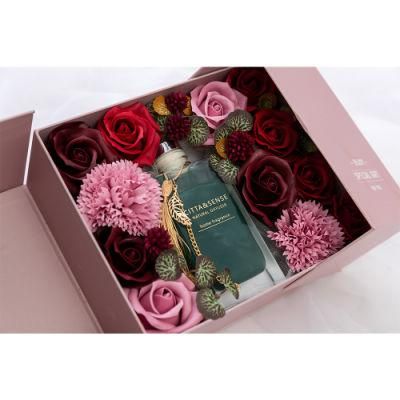 Floral Scentedsoap Rose Flower Petals, Plant Essential Oil Rose Soap Set, Best Gifts for Her Women Girls Mom Lover Birthday Valentine Christmas